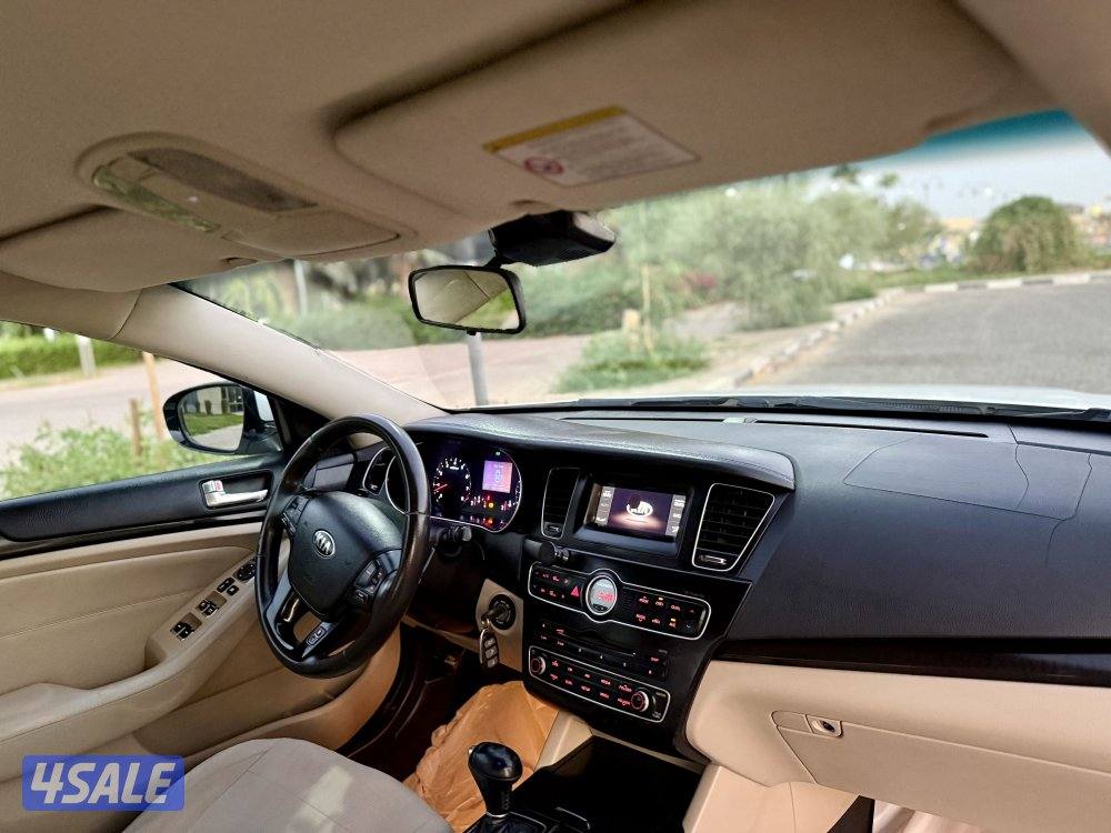 للبيع  كيا كادينزا 2015 ماشي 153 الف كم  بحالة جيدة جدا - مرفق الفحص6