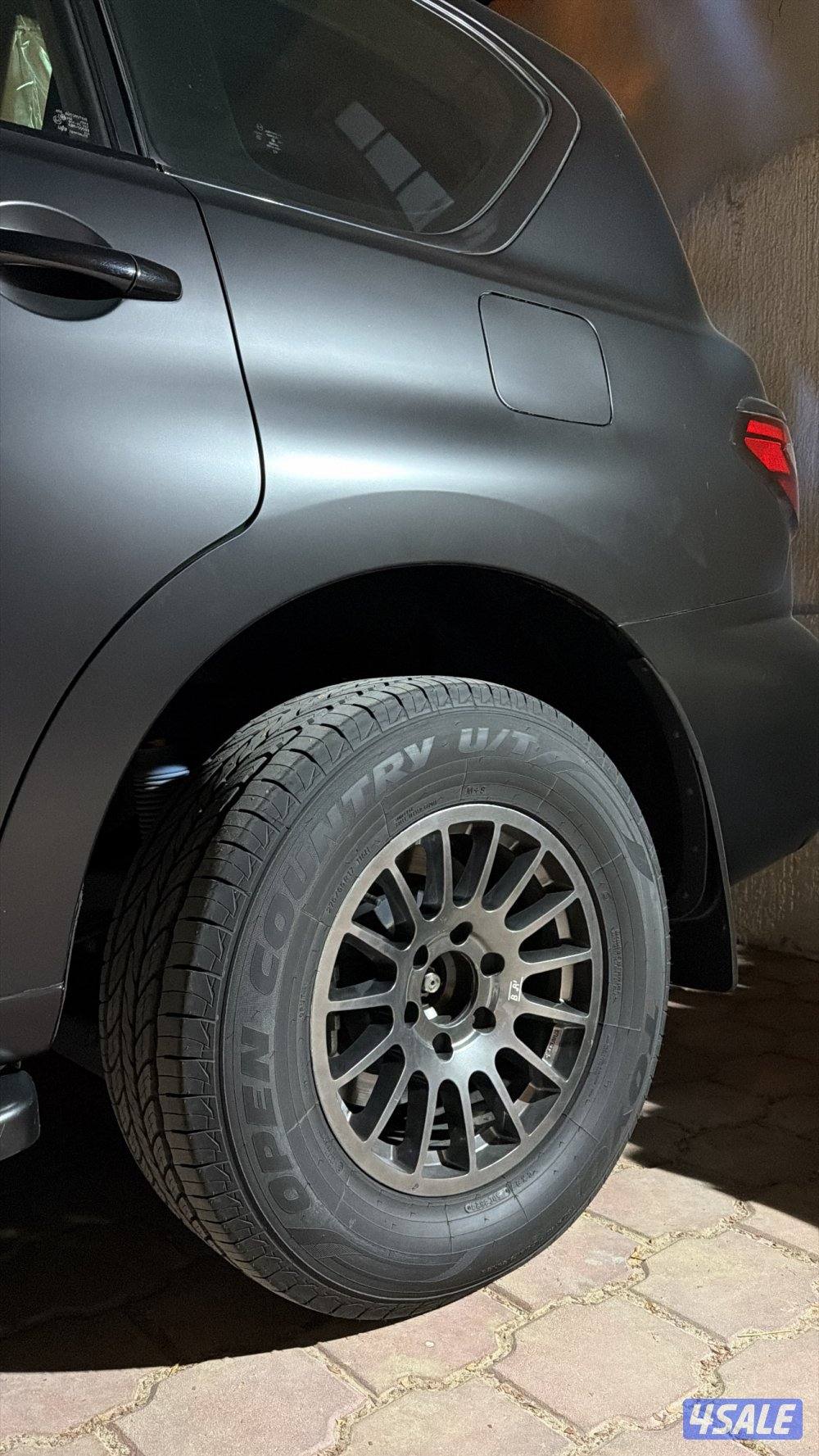 رنقات برايد ٦ براغي مقاس ١٧ مع توايرهم جديده1