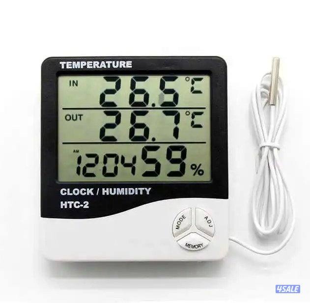 مقياس درجه حرارة ورطوبة اكتروني0