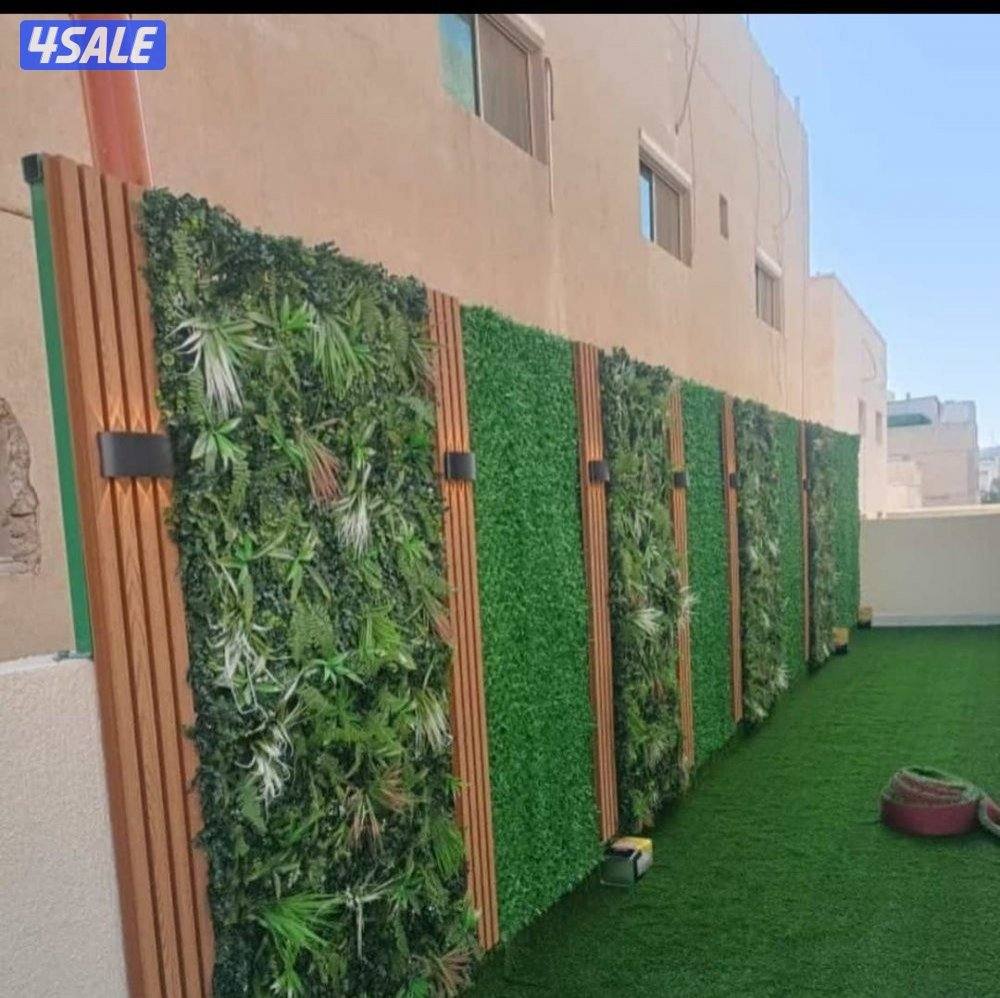 ابواحمد  تنسيق حدائق والسياج التركي1