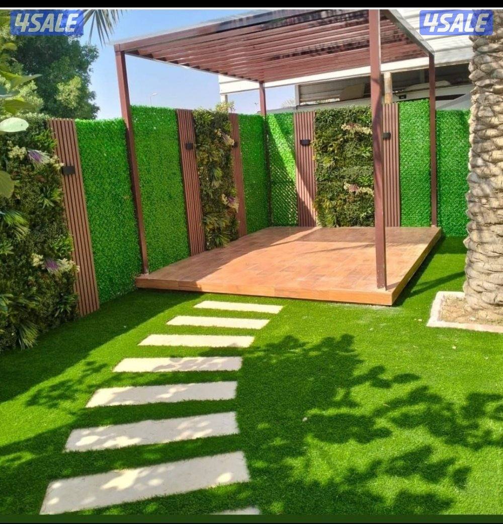 ابواحمد  تنسيق حدائق والسياج التركي5