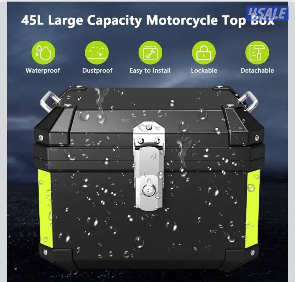 🔥 صندوق سيكل شنطة بوكس، جديد بالكرتون، أسود4