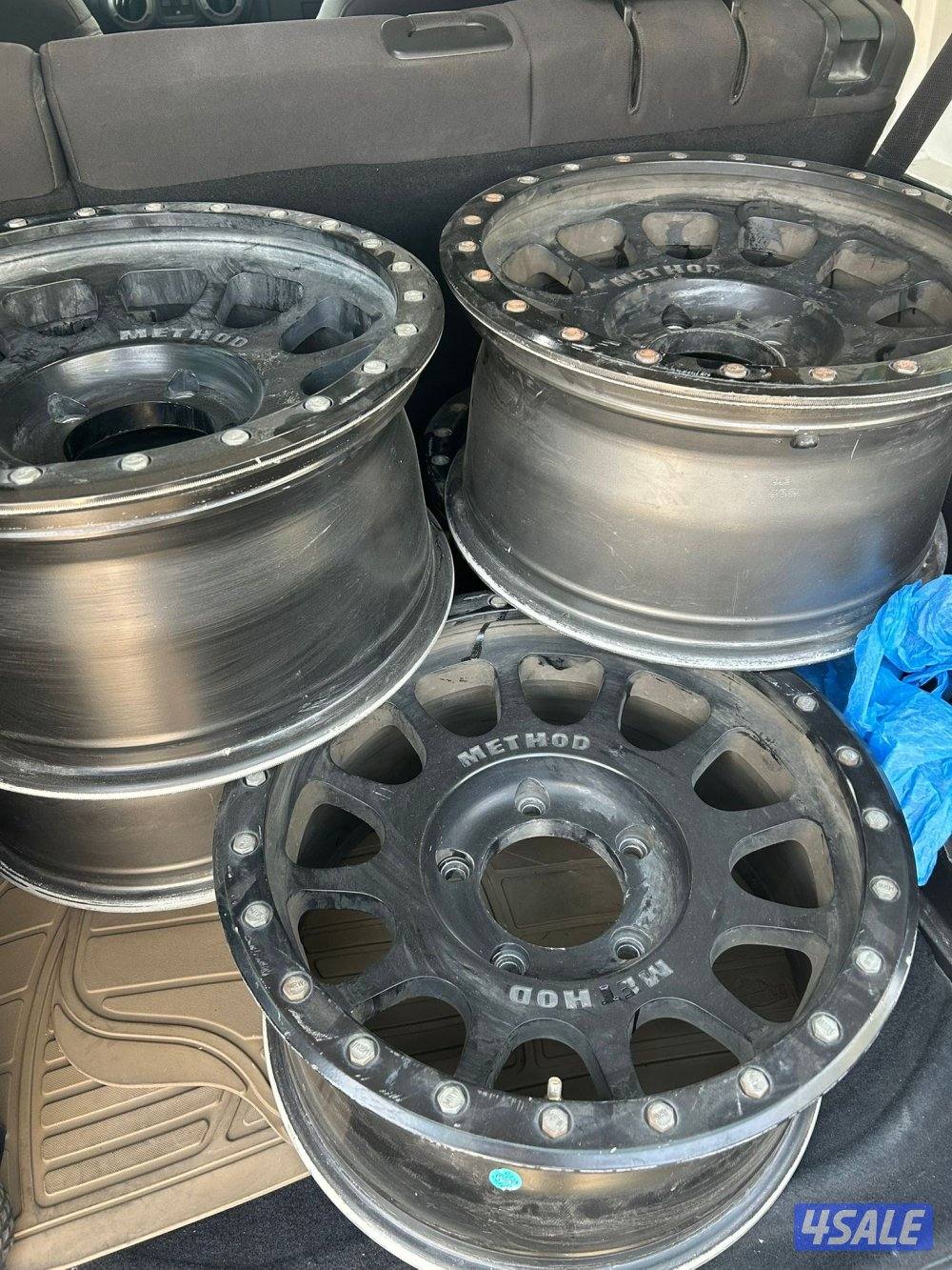 ميثود اصليه 5 رنچات مع براغيهم ورماناتهم حجم 17 5 براغي حق الاند 👌🏼0