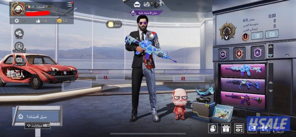 حساب ببجي قديم0