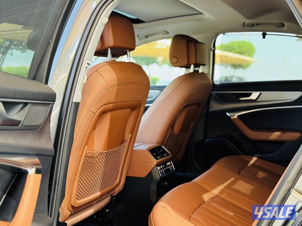 اودي A6  اس لاين الفل موديل 2023 عداد ٥٦ الف كامل المواصفات الغانم4