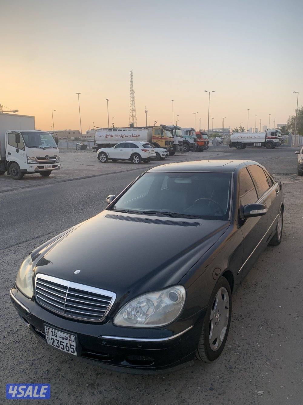 مرسيدس 500 S لارج وارد اليابان عداد 124. الف.1