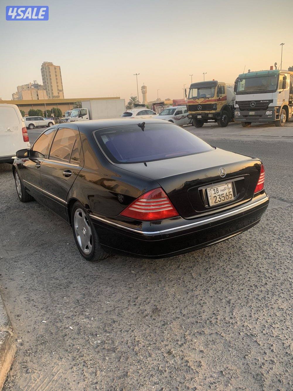 مرسيدس 500 S لارج وارد اليابان عداد 124. الف.3