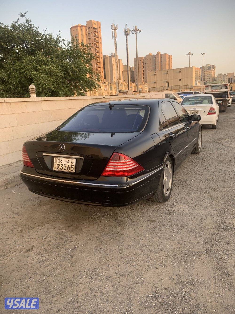 مرسيدس 500 S لارج وارد اليابان عداد 124. الف.4