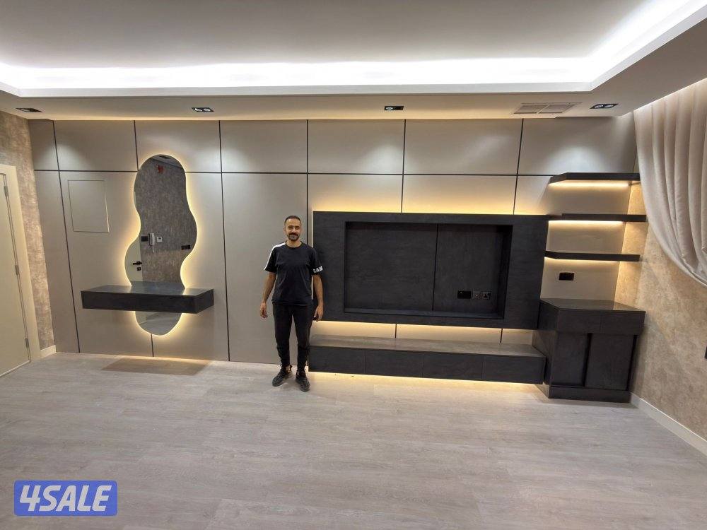 ابوخالد لعمل جميع انواع الديكورات الخشبية والاصباغ1