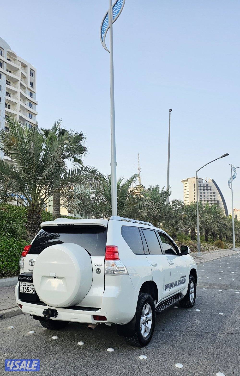 برادو 2013 TXL الفل لون صدفي 6 سلندر6