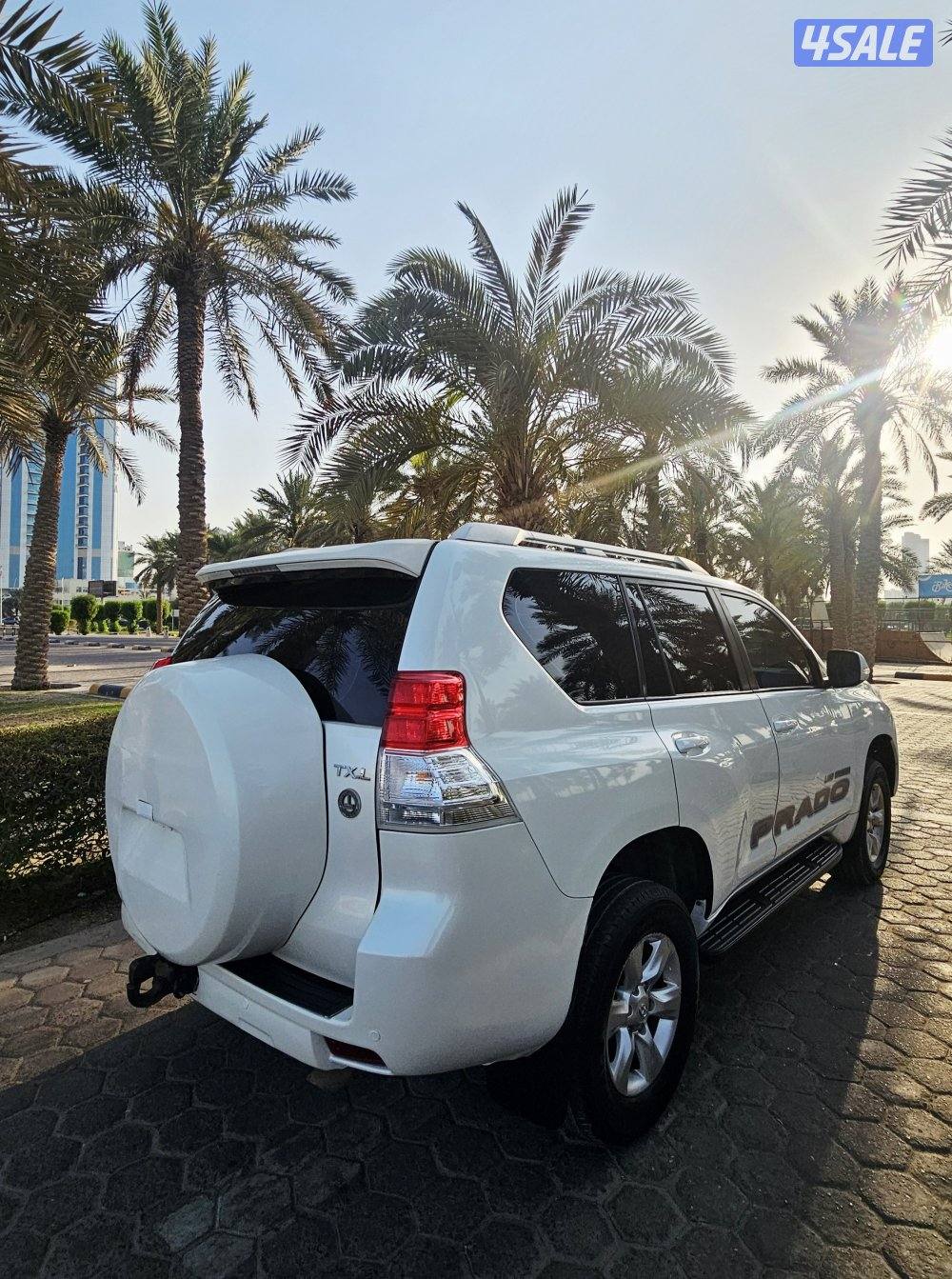 برادو 2013 TXL الفل لون صدفي 6 سلندر8