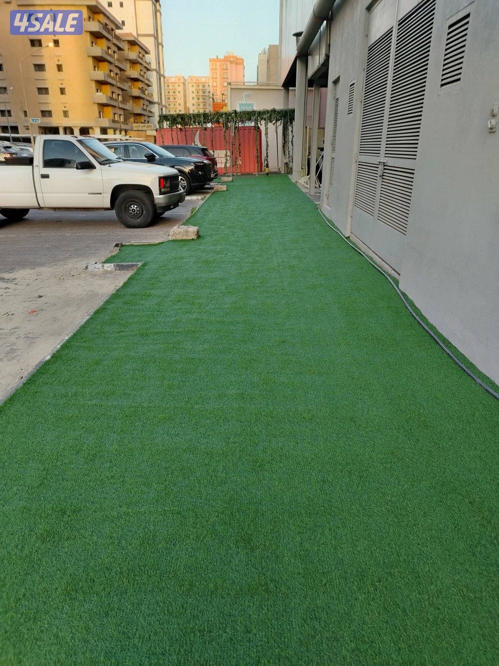 تنسيق حداىق وتركيب ثيل صناعي وتركيب سياج تركي11