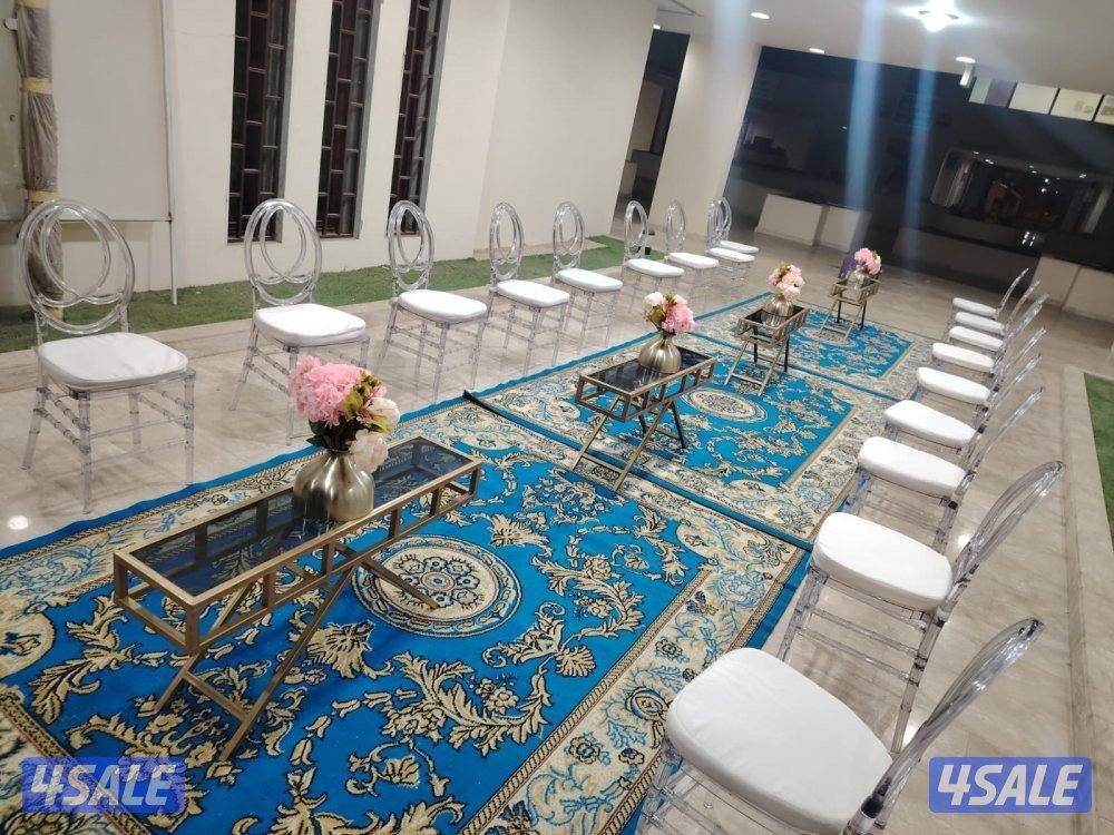 تأجير جميع مستلزمات الأفراح والمناسبات2