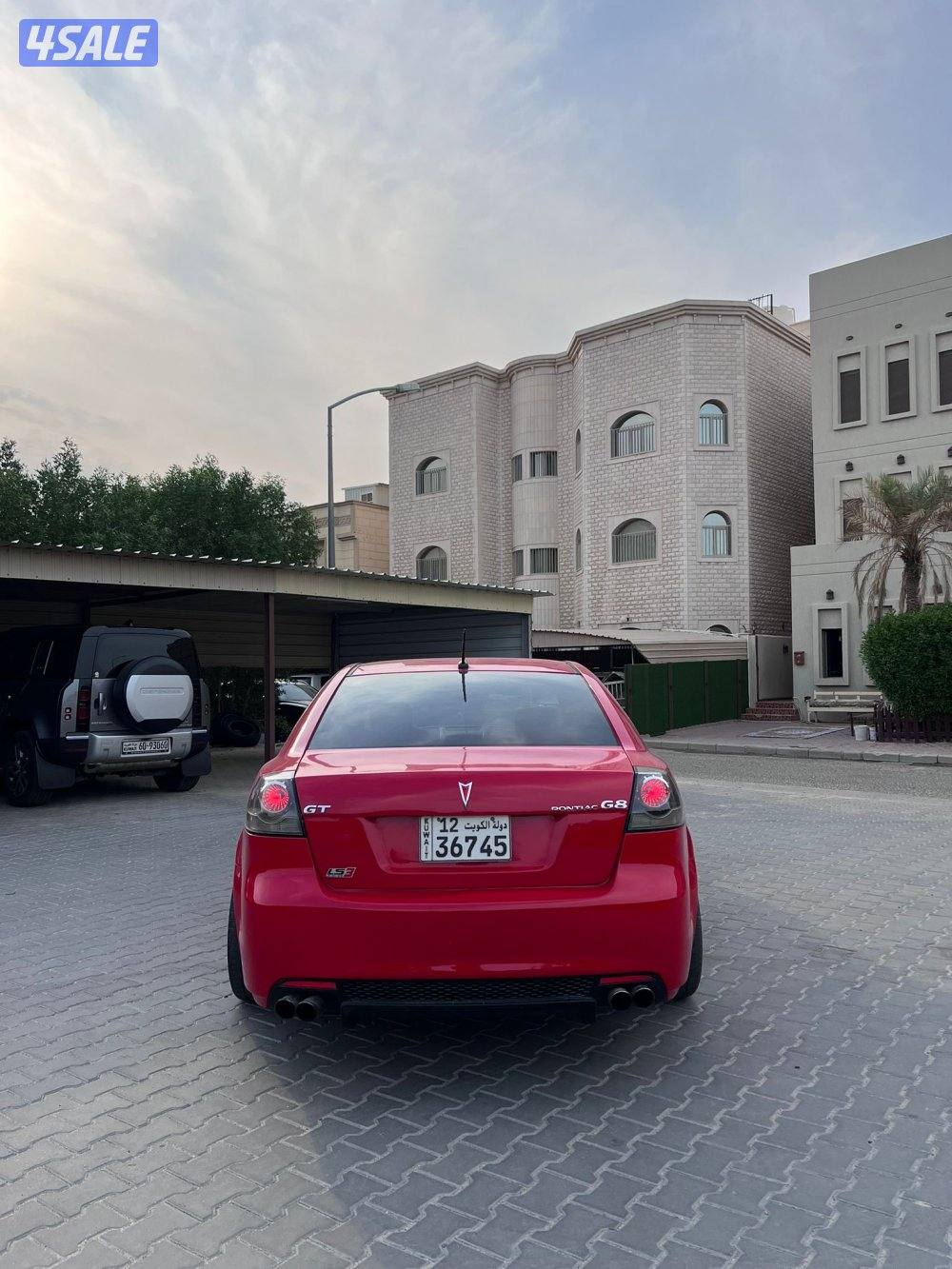 بونتياك g8 gt 20082