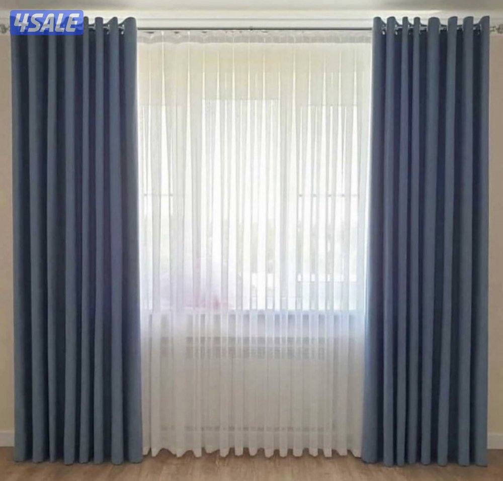 تفصيل وتركيب ستاير رول عازل للشمس وستاير خام لنن ويفي4