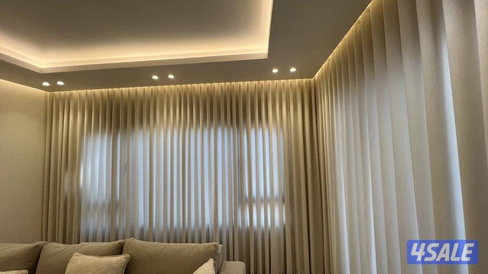 تفصيل وتركيب ستاير رول عازل للشمس وستاير خام لنن ويفي14