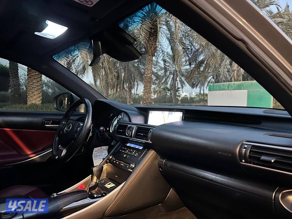 للبيع لكزس IS350F الساير صبغ الوكاله10