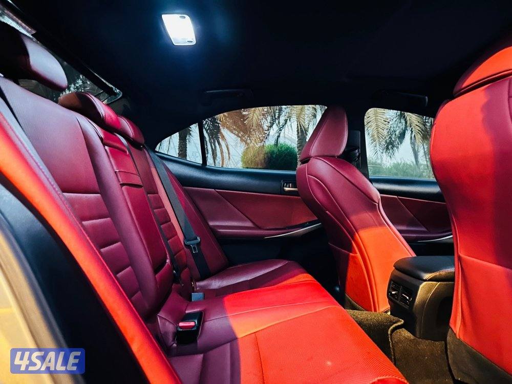 للبيع لكزس IS350F الساير صبغ الوكاله9