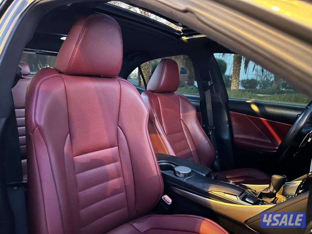 للبيع لكزس IS350F الساير صبغ الوكاله12