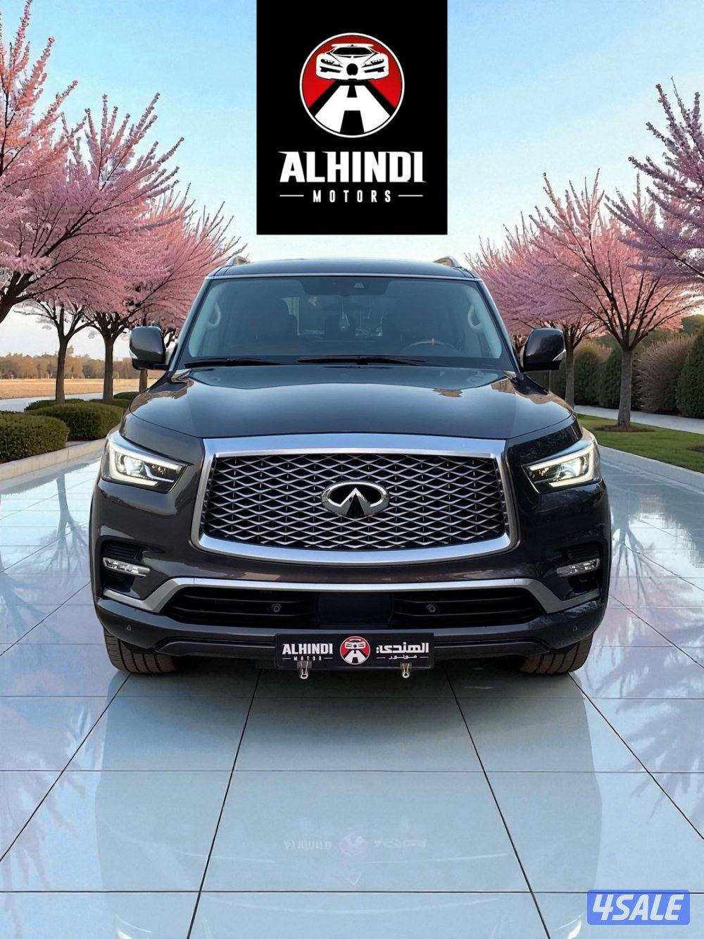 📍انفينيتي QX80 -م2022 - عداد 42 الف- البابطين - صبغ وكالة📍1