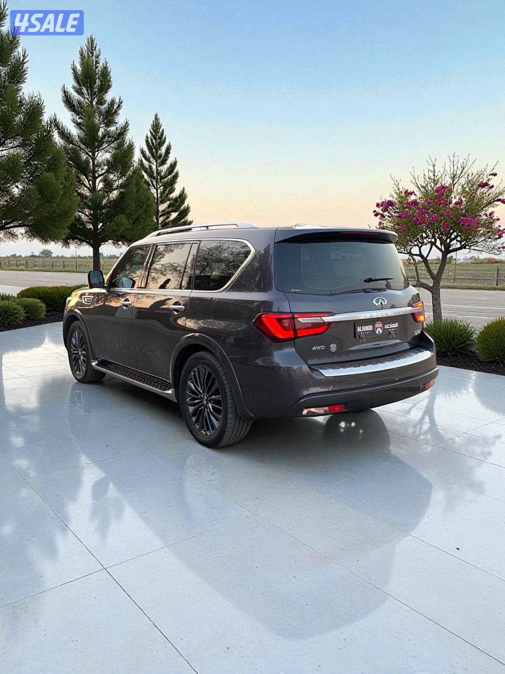 📍انفينيتي QX80 -م2022 - عداد 42 الف- البابطين - صبغ وكالة📍5