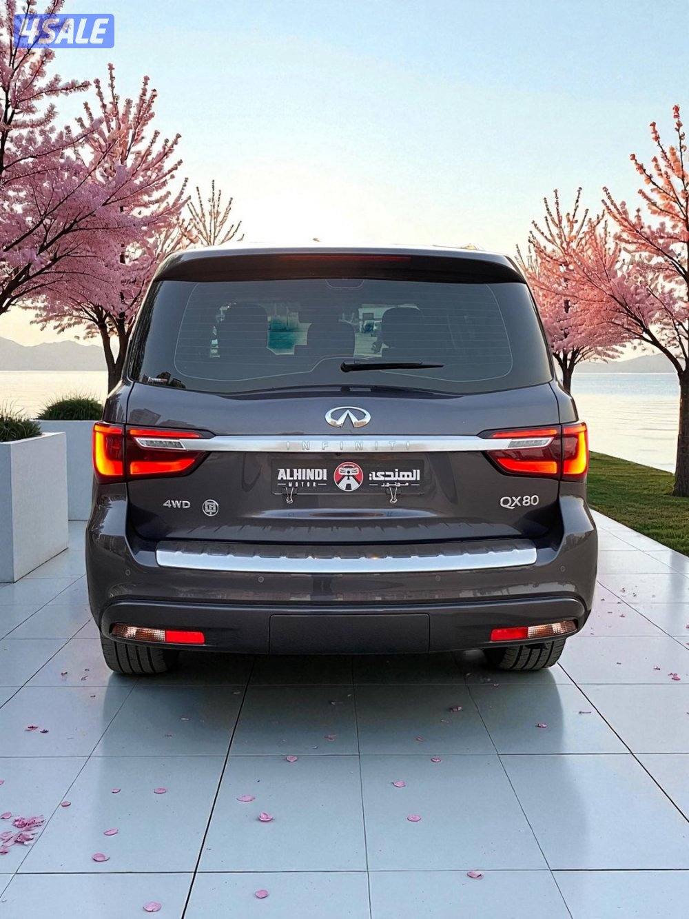 📍انفينيتي QX80 -م2022 - عداد 42 الف- البابطين - صبغ وكالة📍6
