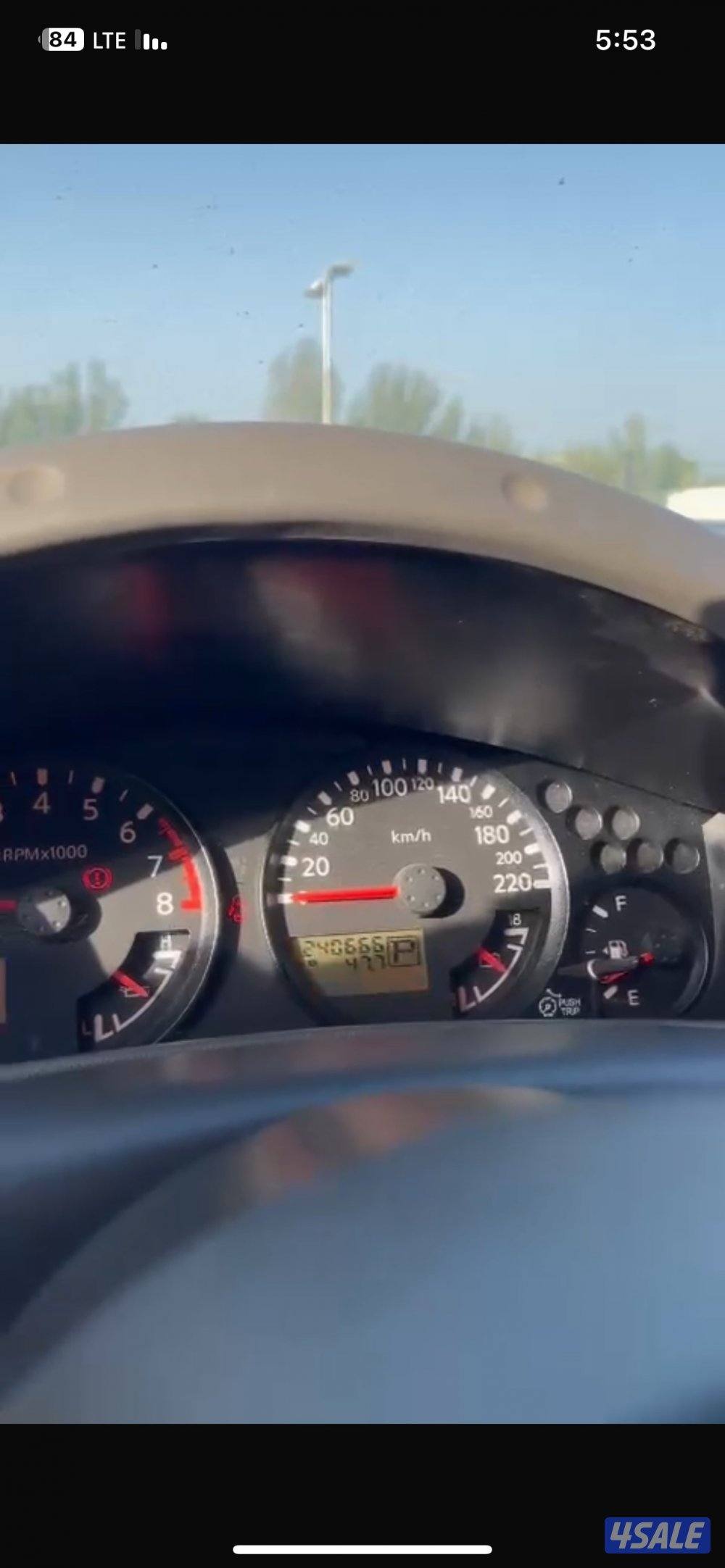 نيسان اكستيرا 2012 دبل وشرط الفحص4