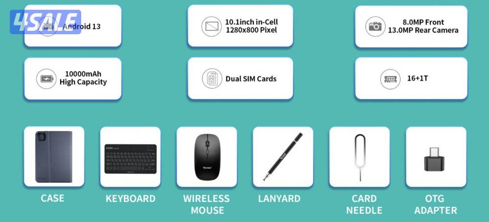 جديد ايباد Pro نظام اندرويد 5G WiFi4