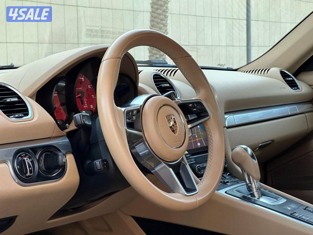 للبيع بورش CAYMAN 718 موديل 2017 وارد بهبهاني7