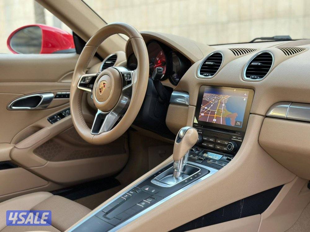 للبيع بورش CAYMAN 718 موديل 2017 وارد بهبهاني9