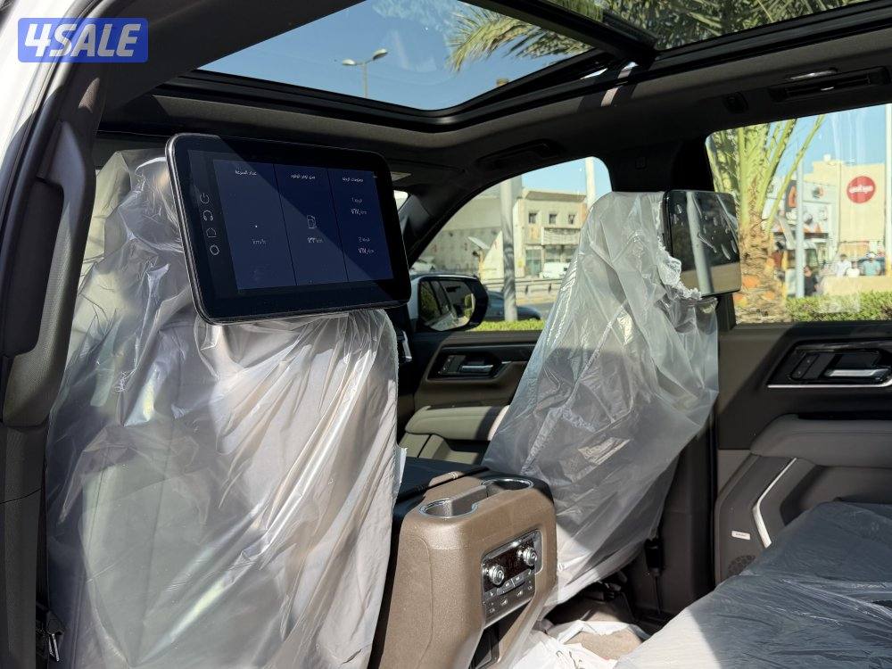 يوكن ELEVATION بلس موديل 2025 اصفار بانوراما شاشات خلفيه مقاعد تبريد3