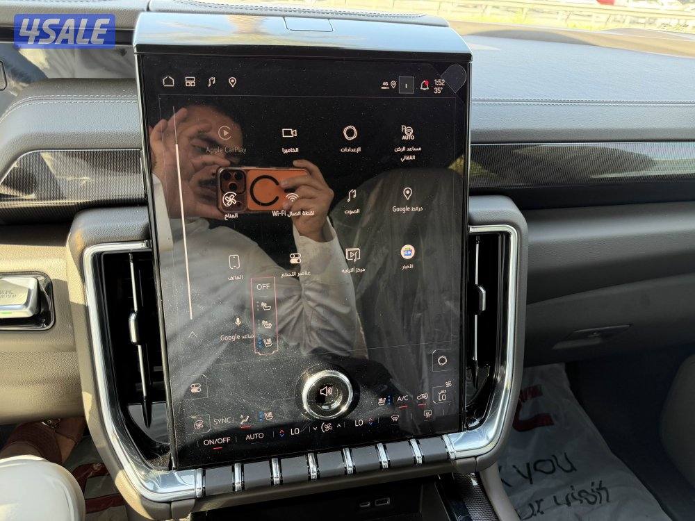 يوكن ELEVATION بلس موديل 2025 اصفار بانوراما شاشات خلفيه مقاعد تبريد6