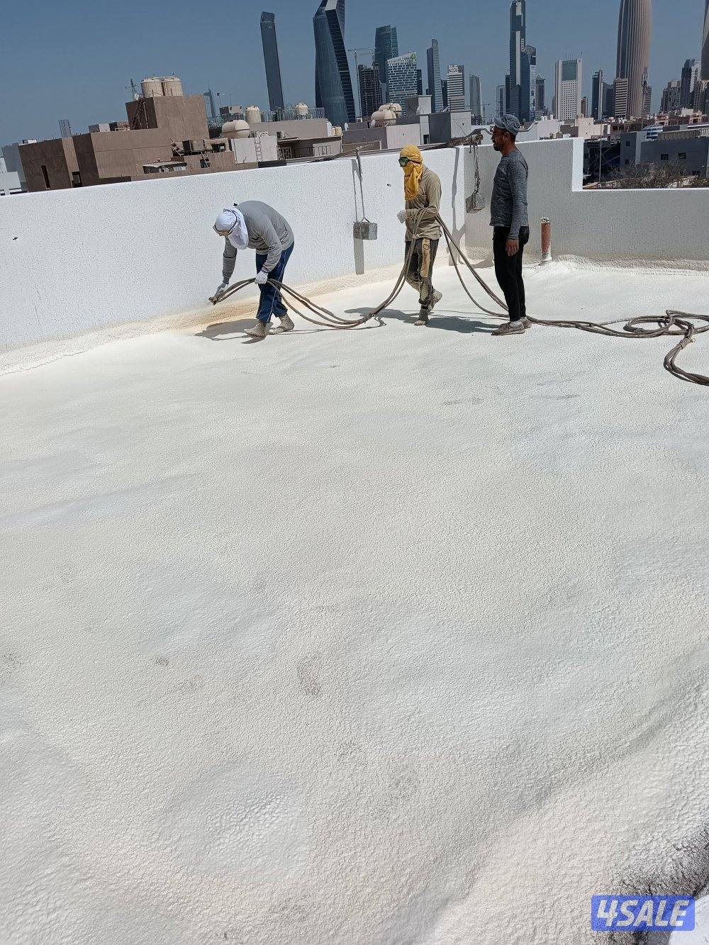 عازل اسطح حمامات سرداب وجميع انواع الرش الأمريكي والاجيتاروف5