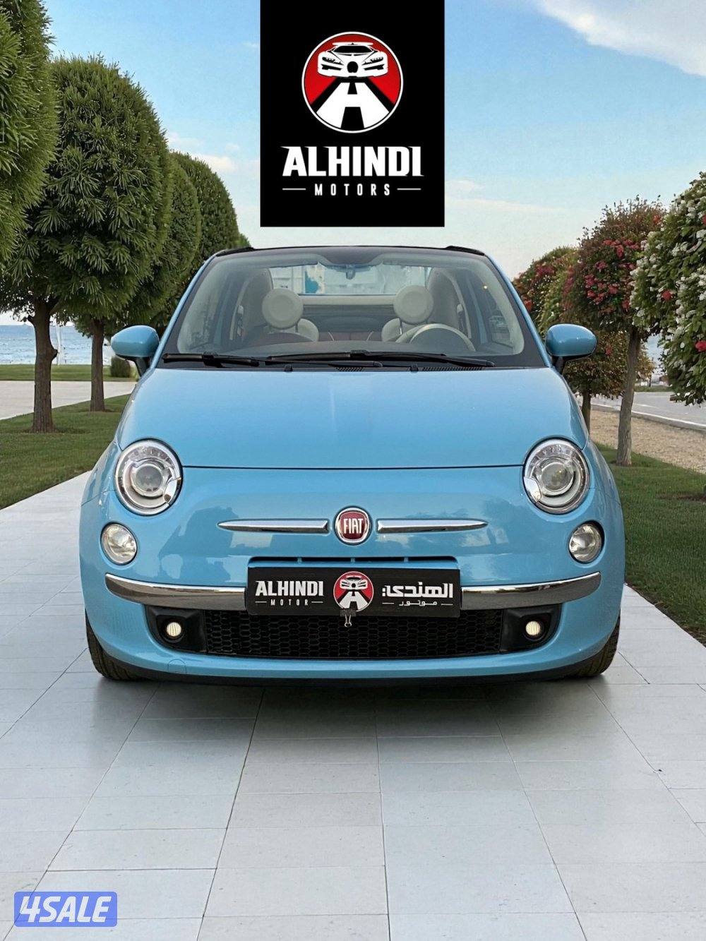 📍فيات 500C - م2012 - عداد 29 الف - صبغ وكالة - وارد الكويت📍1