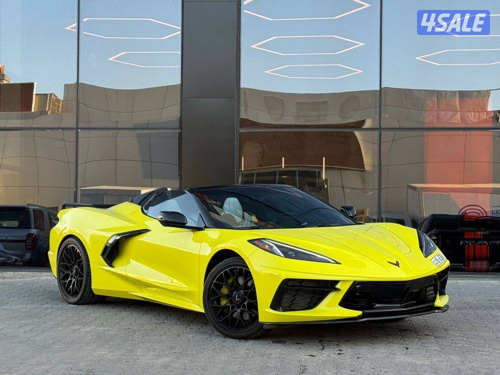 CORVETTE C8 Z51 SPIDER _2023 عداد 9 الاف فقط0
