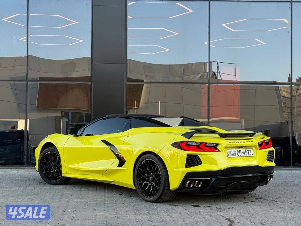 CORVETTE C8 Z51 SPIDER _2023 عداد 9 الاف فقط3