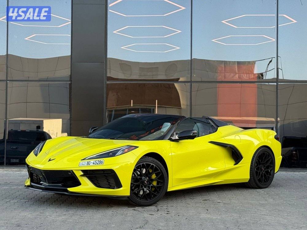 CORVETTE C8 Z51 SPIDER _2023 عداد 9 الاف فقط2