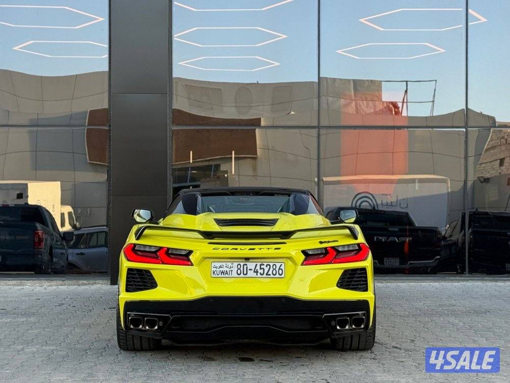 CORVETTE C8 Z51 SPIDER _2023 عداد 9 الاف فقط5