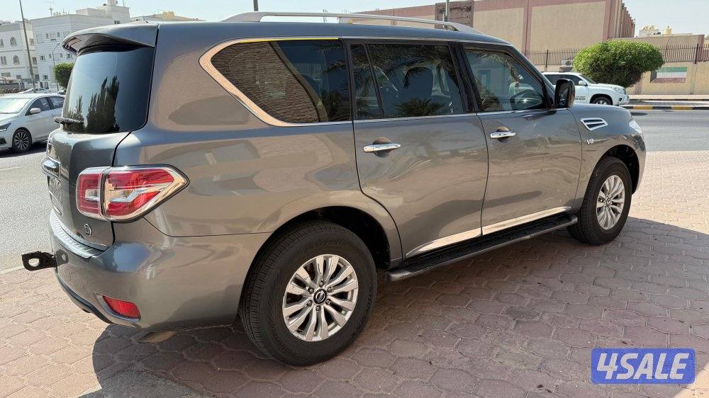 باترول رمادي مديل 2015 بحالة جيده مجدد جميع الاستهلاكيات3