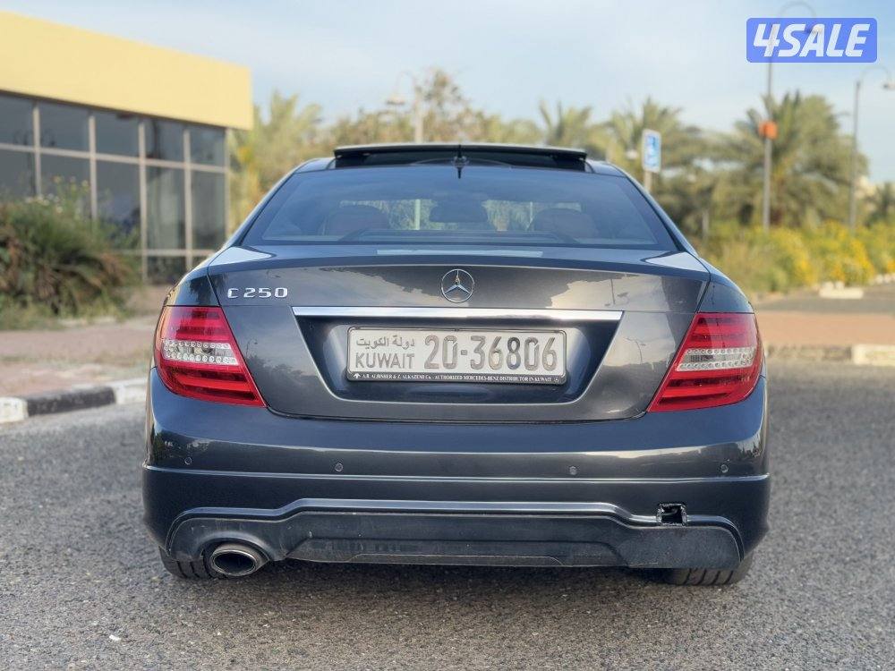 للبيع مرسيدس C250 كوبيه 2012 شرط الفحص7