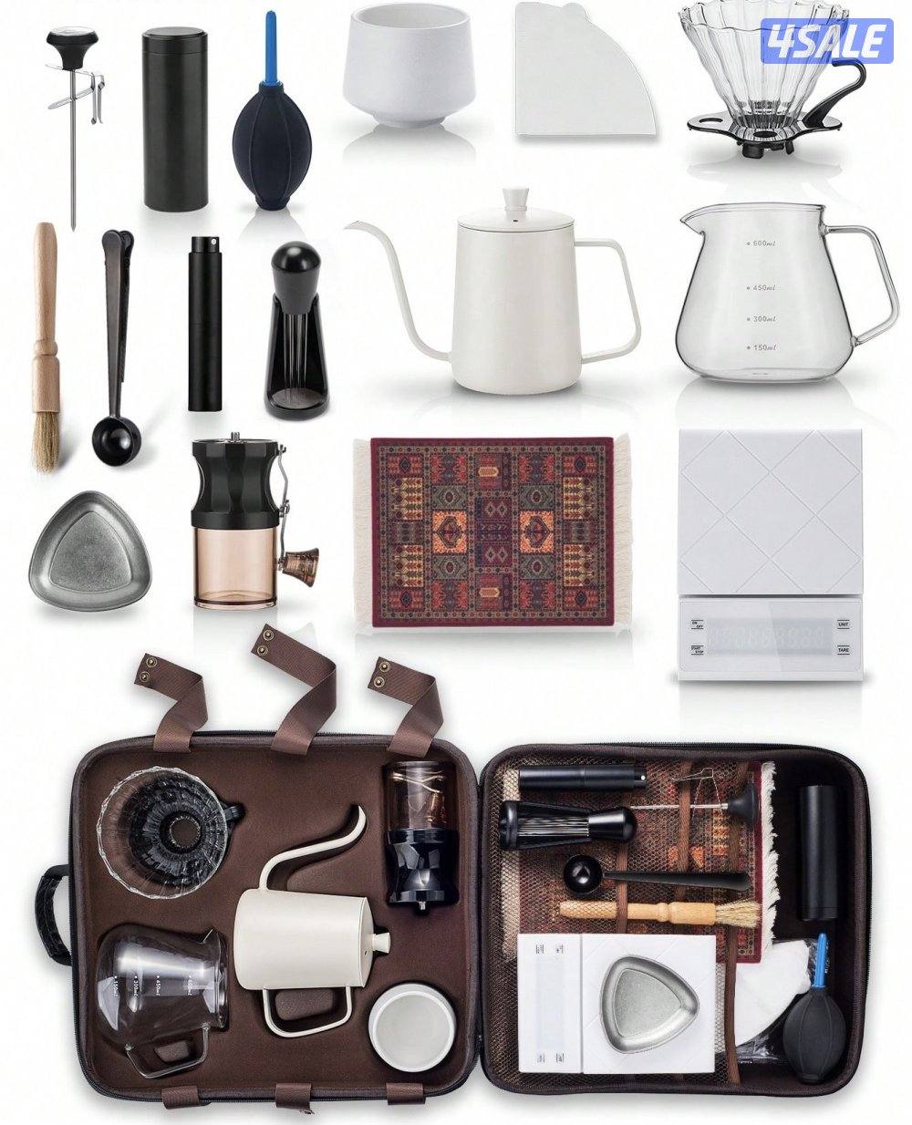 شنطة ادوات تحضير القهوة المختصة V600