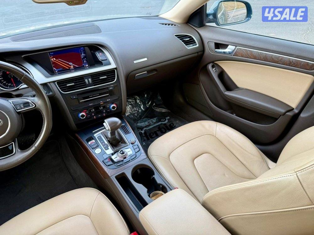 للبيع أودي A5 موديل 2016 كامل المواصفات حاله نظيفه7