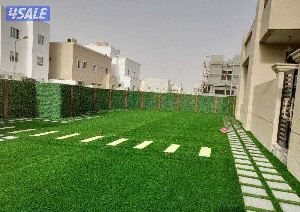 تنسيق حدائق وتيل صناعي وطبيعي وشبكات الري عادي اوتوماتيك بلاط متداخل1