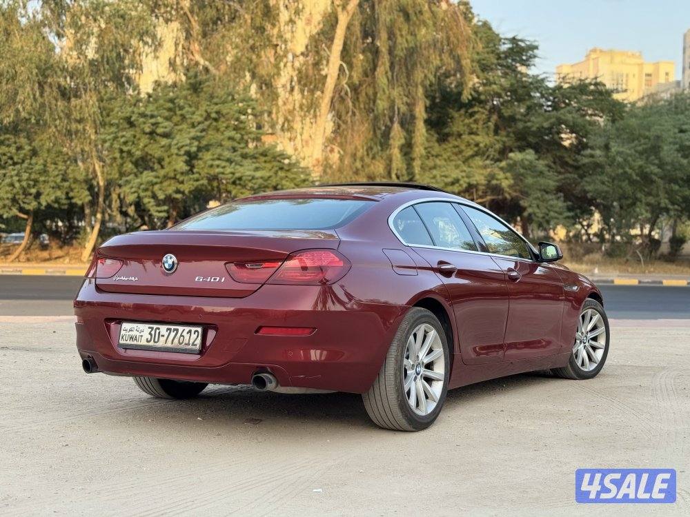 للبيع BMW 640i موديل 2015 الغانم أعلي مواصفات2