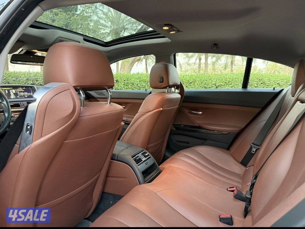 للبيع BMW 640i موديل 2015 الغانم أعلي مواصفات9