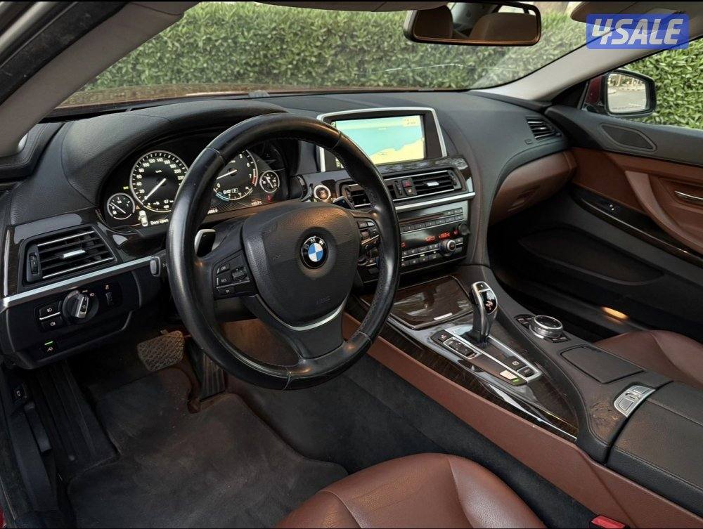 للبيع BMW 640i موديل 2015 الغانم أعلي مواصفات11
