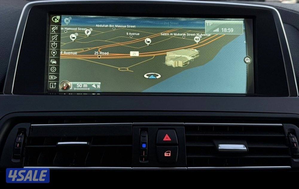 للبيع BMW 640i موديل 2015 الغانم أعلي مواصفات15