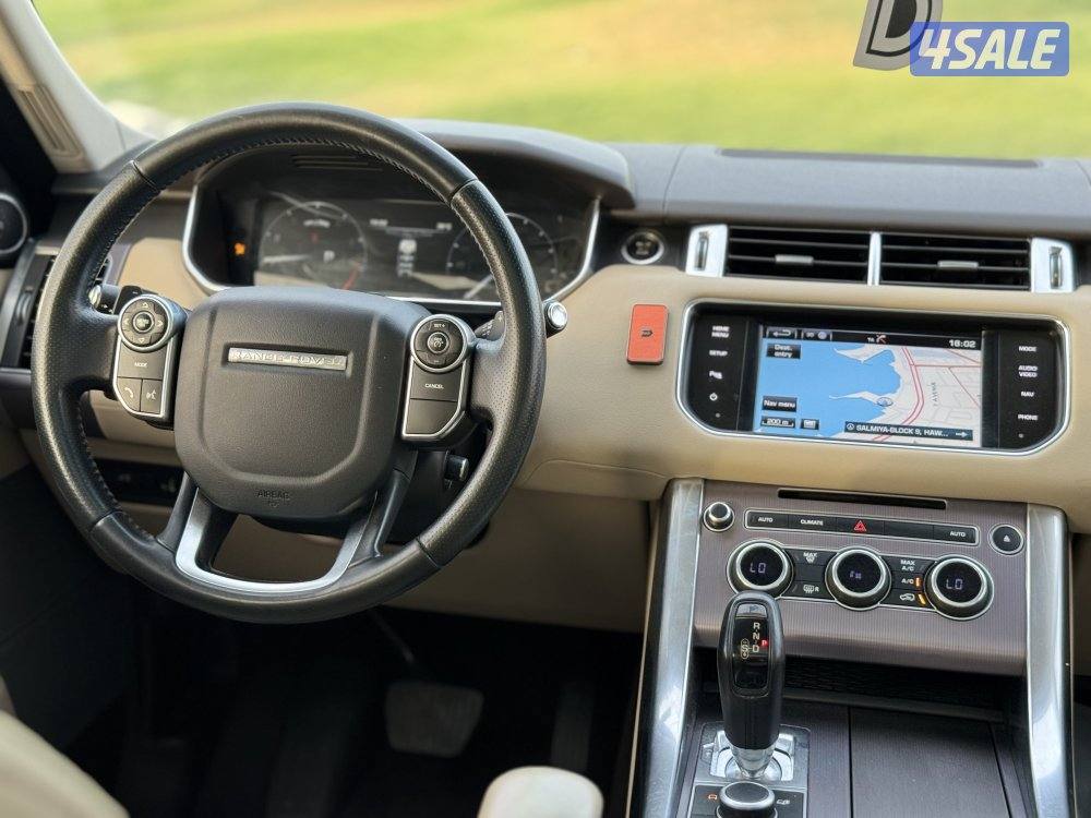 للبيع رنج روفر سبورت 2014 الغانم صبغ الوكاله بحاله ممتازه - V64