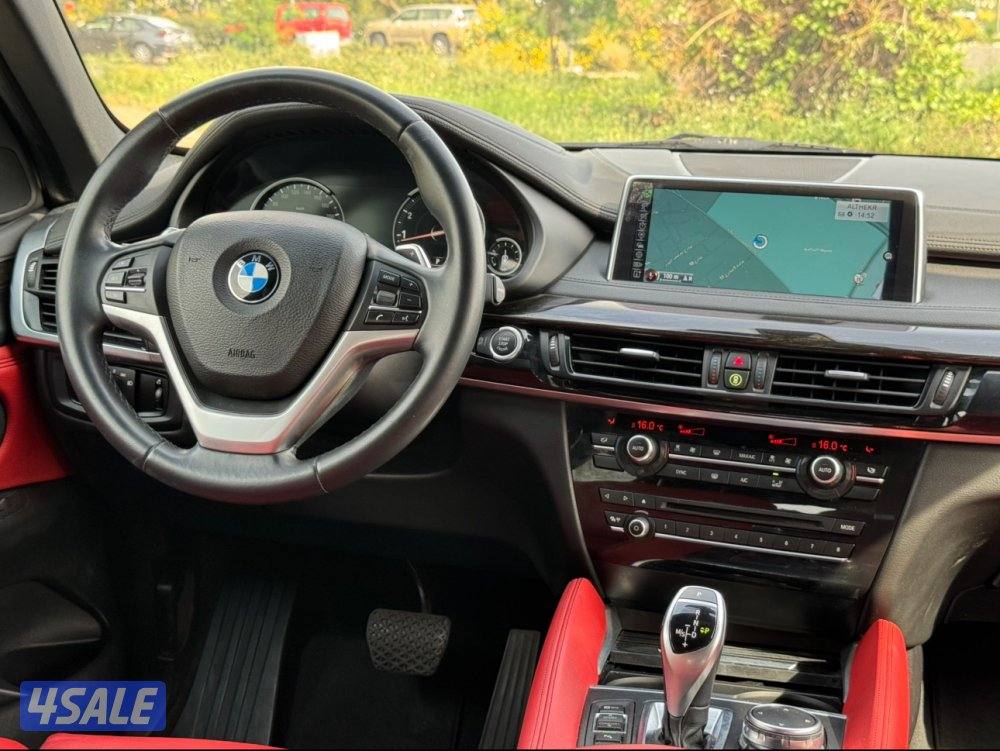 للبيع BMW X6 موديل 2015 الغانم صبغ الوكاله عداد 98 الف13