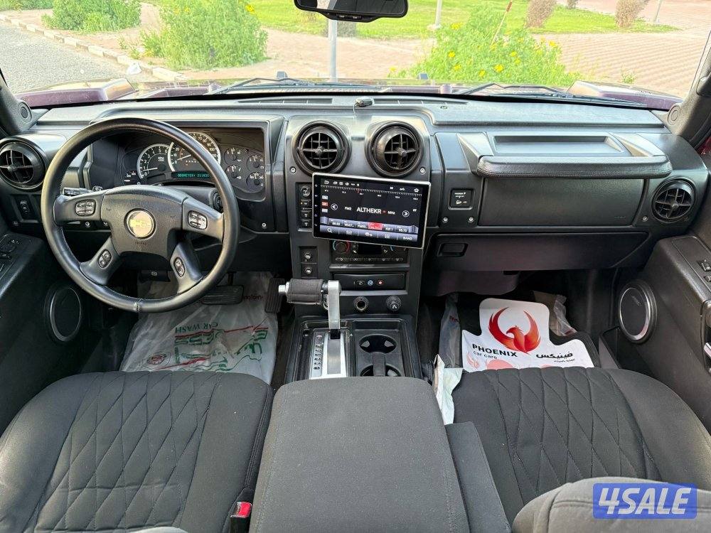 للبيع وانيت همر H2 موديل 2006 كامل المواصفات بحاله نظيفه5